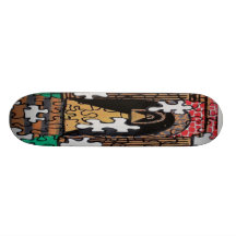 Geheimes Eingangs-Skateboard Personalisiertes Skateboarddeck