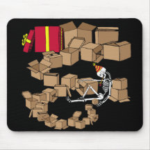 "Geheimnis-Geschenk" Mousepad