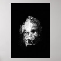 Gehen die Linie Posterdrucke