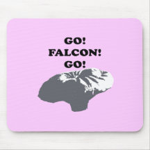 Gehen Falke gehen Mousepads