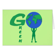 Gehen Green Card Karte