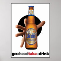 gehen Sie nehmen voran ein Getränk   plakat