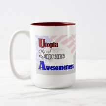 Gehen USA! Utopie von Oberstem Awesomeness patriot Kaffeetassen
