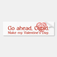 Gehen voran Amor Autosticker