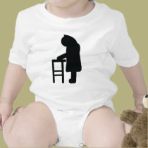 gehende Rahmenoma t-shirts