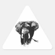 Gehender Elefant Sticker