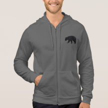 Gehendes schwarzer Bärn-Tierliebhaber-Kleid Tshirts