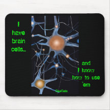 Gehirn cell1 Seite 1, habe ich Gehirnzellen… und… Mauspads