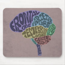 Gehirn Mousepad