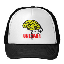 Gehirn zum zu entladen baseball cap