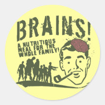 Gehirne! Sticker
