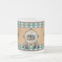 Geist-Bärn-mattierter Glasbecher Tasse