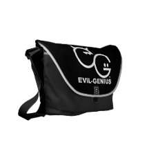 Geist-Bote-Tasche (Schwarzes) Kurier Tasche
