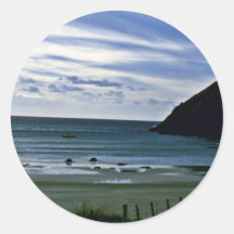Geist-Bucht, Nordkap, Nordinsel Runde Aufkleber