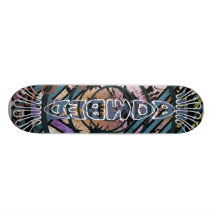 Geist/Dunkelheit Bedrucktes Skateboard