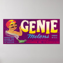 Geist-Melonen Plakatdrucke