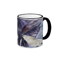 Geist Ravens Kunst-Becher Kaffee Tassen