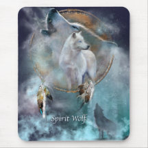 Geist-Wolf Mauspads