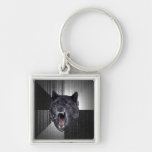 Geisteskrankheits-Wolf Keychain Schlüsselanhänger