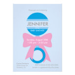 Geklapper-Babyparty-Einladung