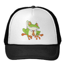 Gekleideter oben Frosch Kult Cap