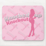Geklopft herauf knockout Babyparty Mamma-zu- Mauspads