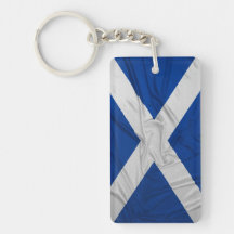 Geknitterte Schottland-Flagge