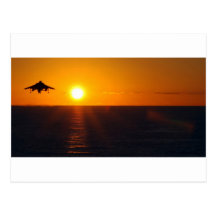 "GELÄNDELÄUFER-SONNENAUFGANG " POSTKARTE