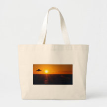 "GELÄNDELÄUFER-SONNENAUFGANG " TASCHE