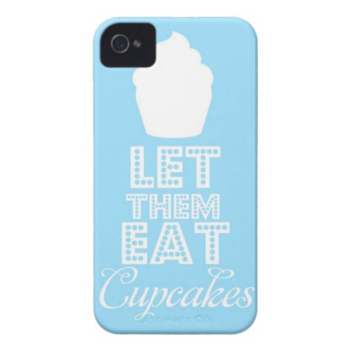 Gelassen ihnen essen Sie kleine Kuchen iPhone 4 Cover