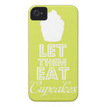 Gelassen ihnen essen Sie kleine Kuchen iPhone 4 Case-Mate Hüllen