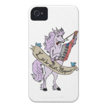 Gelassen uns erhalten Sie magischen Unicorn iPhone 4 Cover