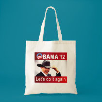 Gelassen uns es wiederholen! Cowboy Barack Obama 2 taschen