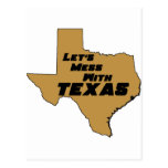Gelassen uns mit Texas Brown verwirren Postkarte