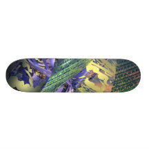 Gelassen uns Skate-Bretter rollen Skateboarddeck