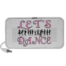 Gelassen uns Tanzen-Paare tanzen iPod Speaker