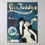 Gelassen uns Toddle am Mitternachtsball Posterdrucke