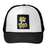 Gelb auf weißer Narzisse Trucker Cap
