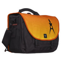 Gelb-orangeer Architekt Laptop Taschen