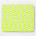 Gelbe diagonale Streifen mousepads