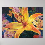 Gelbe Lilie Plakatdrucke