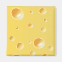 Gelbe Schweizer Käse-Beschaffenheit Magnete