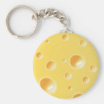 Gelbe Schweizer Käse-Beschaffenheit Schlüsselband