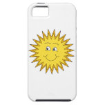 Gelbe Sommersonne mit glücklichem Gesicht Schutzhülle Fürs iPhone 5