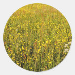 Gelbe Sommerwiese Sticker