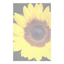 Gelbe Sonnenblume Individuelle Druckpapiere