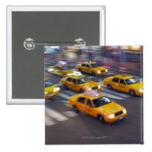 Gelben Taxis New York Buttons
