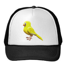 Gelber Kanarienvogel Trucker Cap