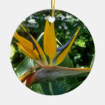 gelber Paradiesvogel Blumen Weinachtsornamente