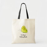 Gelber Schmetterlings-personalisierte Taschen-Tasc